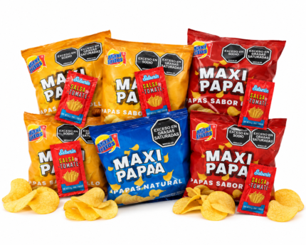 PAPA SURTIDA CON SALSA X12